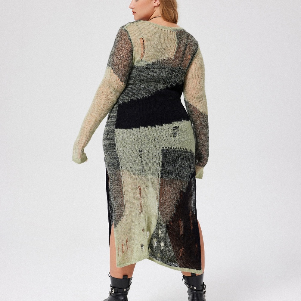 Cider Olive Knit Sweater